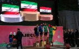 تیم ایران قهرمان رقابت‌های وزنه‌برداری جام فجر شد