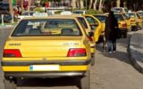 سرویس رسانی تاکسی‌های تهران به سیل‌زدگان امام زاده داوود